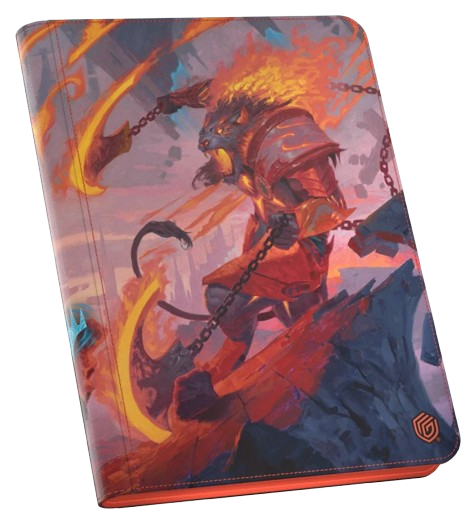 Zipfolio 360 Xenoskin Magic: The Gathering "Reality Fracture" - Ajani Resolute / Ajani Unrelenting