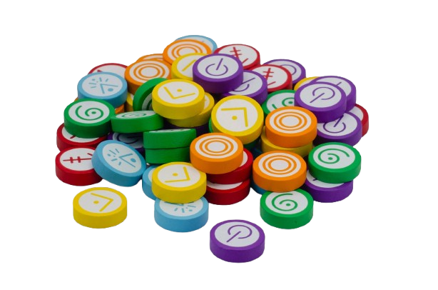 Vantage - Wooden Skill Tokens