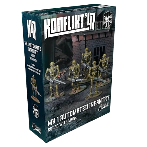 Konflikt `47: MK1 Automated Infantry Squad With MMGs