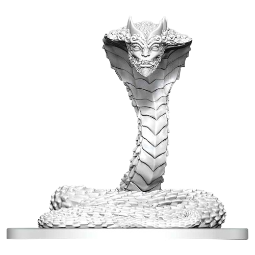 Dungeons and Dragons Nolzur`s Marvelous Unpainted Miniatures: W29 Guardian Naga