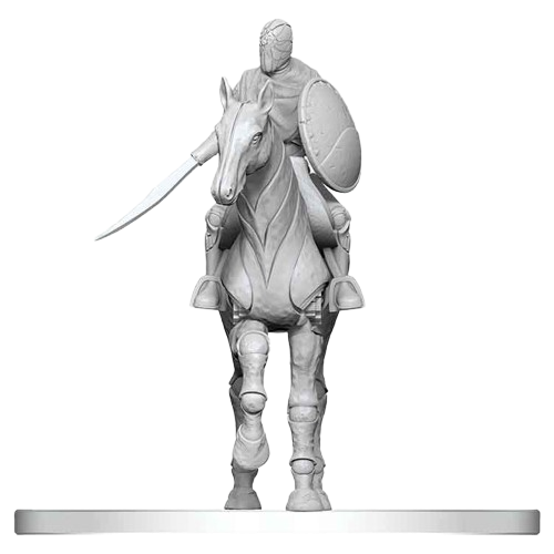 Dungeons and Dragons Nolzur`s Marvelous Unpainted Miniatures: W29 Nimblewright Steed with Rider