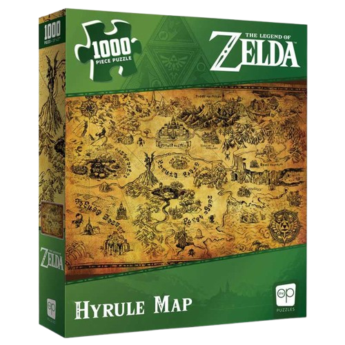 The Legend of Zelda™ "Hyrule Map" 1000 Piece Puzzle