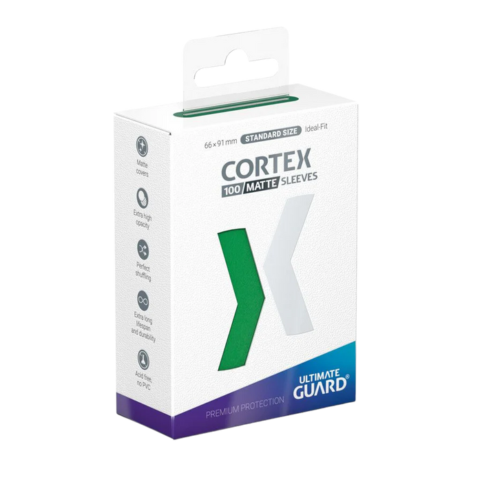 Cortex Sleeves: Standard Fit - Matte Green