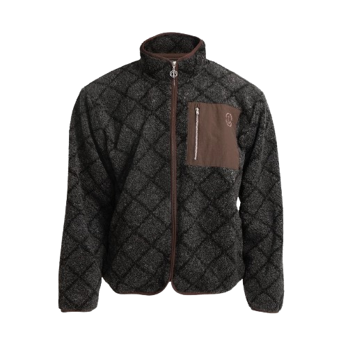 Mighty Nein Collection: Fjord Stone Sherpa Fleece Jacket - M