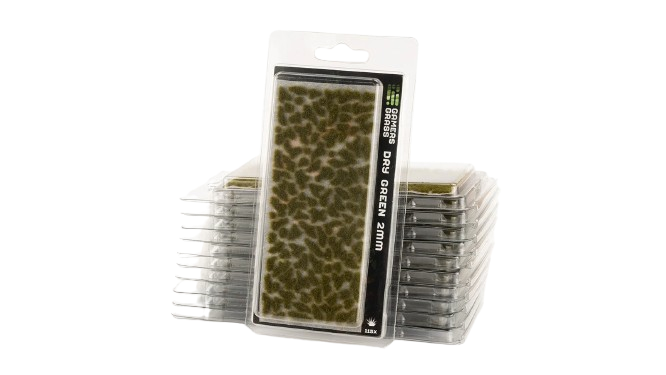 Gamers Grass: Grass Tufts - Dry Green 2mm