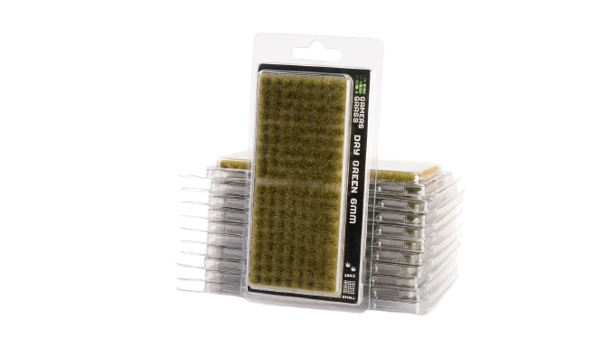 Gamers Grass: Grass Tufts - Dry Green 6mm