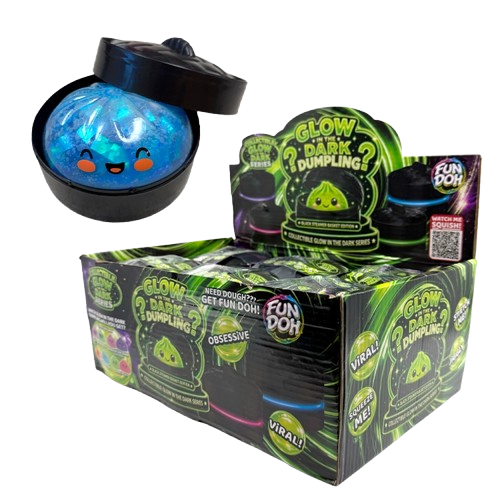 Fun Doh Glow-in-The-Dark Mystery Dumpling Squishy Toy