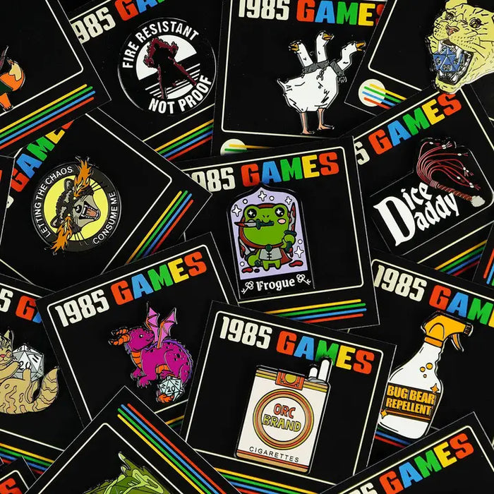 1985 Games Enamel Pin