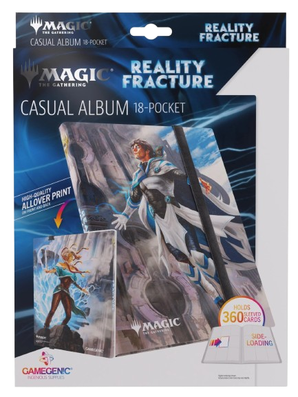 MTG: Reality Fracture Fracture Casual Album 18-Pocket - Tam Beleren Conflicted/Jace Building Reality
