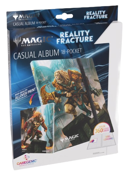 MTG: Reality Fracture Fracture Casual Album 18-Pocket - Ajani Path of Vengeance/Ajani Counterattack Leader