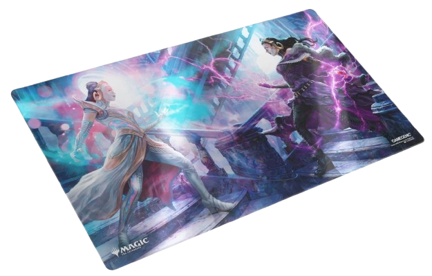 MTG: Reality Fracture Shiny Playmat - Liliana Devoted Healer/Liliana Callous Necromancer