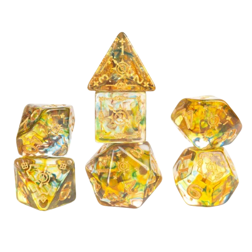 Dungeons and Dragons Adventure Dice - Ranger Multi-Colored | Sirius Dice