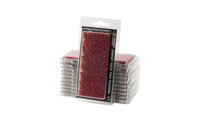 Gamers Grass: Special Tufts - Garnet Tulip Tiny Flowers