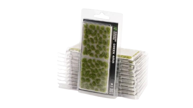 Gamers Grass: Grass Tufts - Green (4mm)