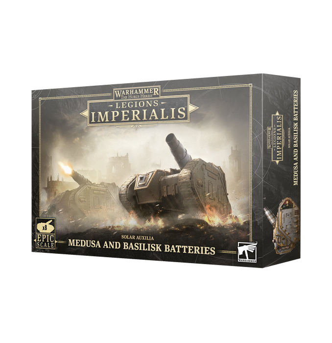 Legions Imperialis - Solar Auxilia Basilisks/Medusas