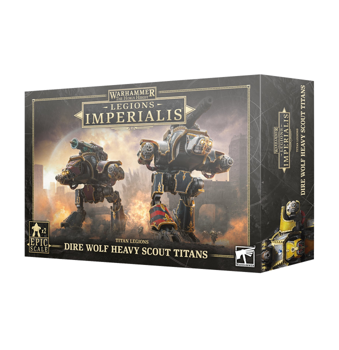 Legions Imperialis - Dire Wolf Heavy Scout Titans