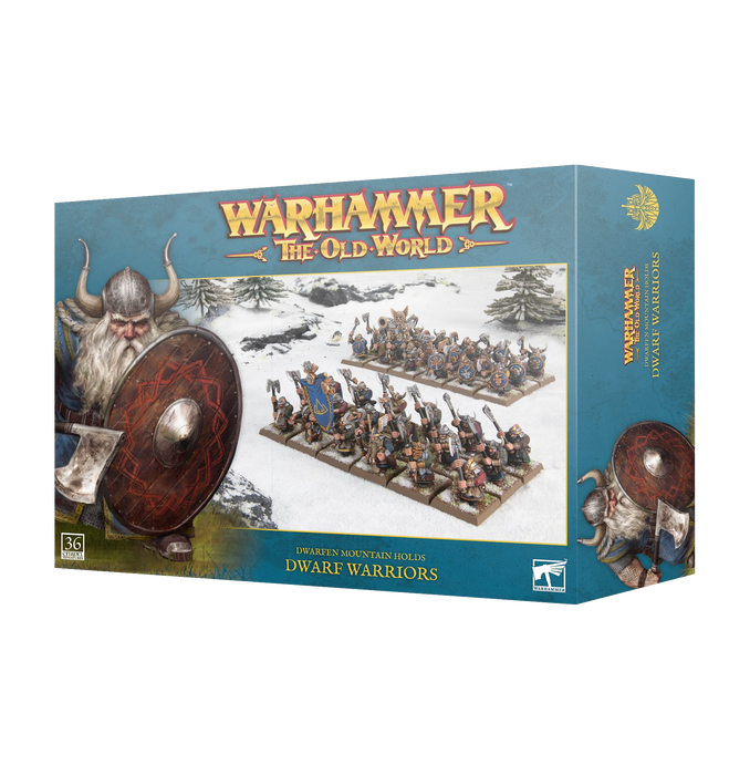 Old World - Dwarfen Mountain Holds: Dwarf Warriors