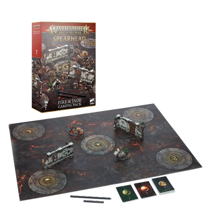 Age of Sigmar Fire and Jade Gaming Pack