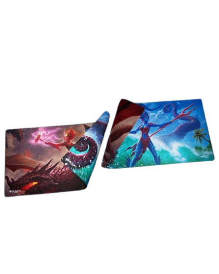 MTG: Reality Fracture Double-sided Playmat - Kiora of Salt and Sand/Kiora of Fire
