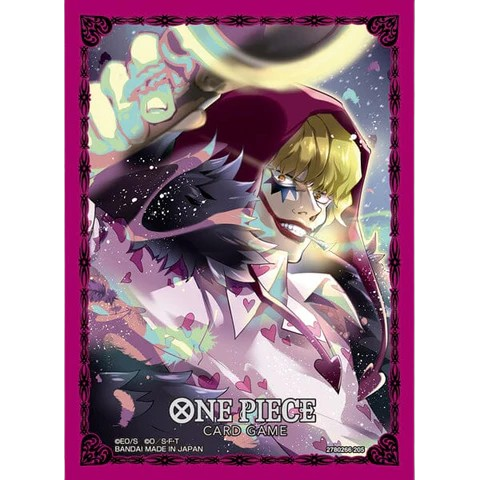 one piece card game best cards One Piece TCG: Donquixote Rosinante Sleeves — Gamezenter