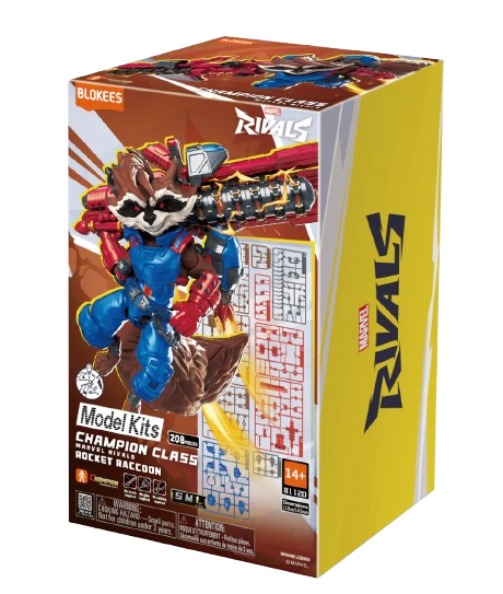 Blokees: Marvel Rivals - Champion Class  - Rocket Raccoon