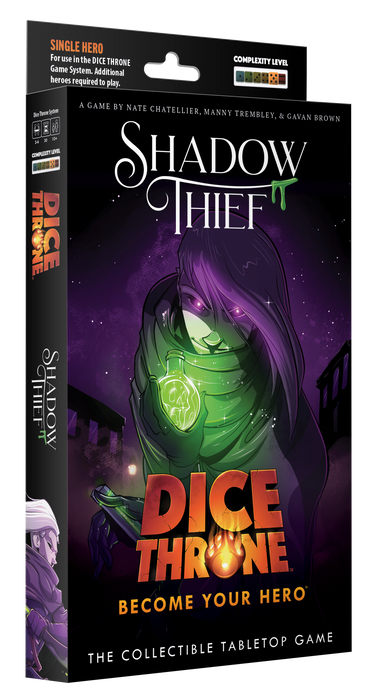 DICE THRONE HERO PACK - SHADOW THIEF
