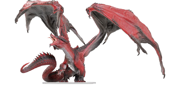 DandD Icons of the Realms: Adult Red Dragon Tyrant
