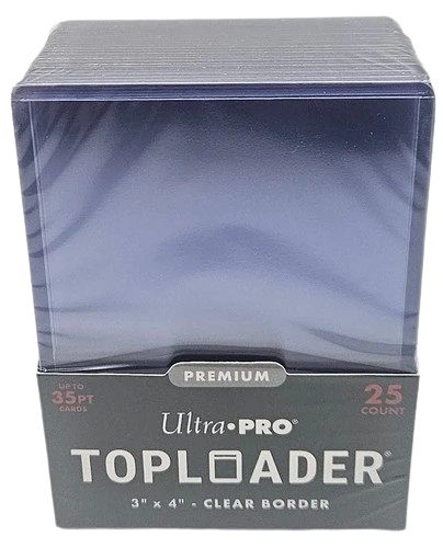 Ultra Pro toploader: 3X4 Hard Sleeves Premium (25)