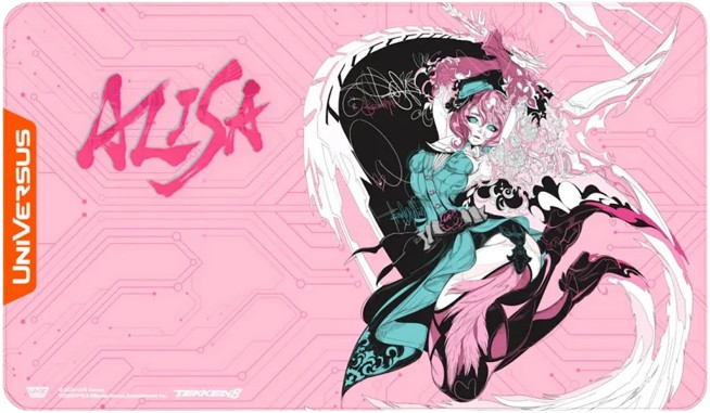 Universus Tekken 8 Playmat Alisa Bosconovitch