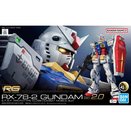 Gunpla RX-78-2 Gundam Ver.2.0 RG 1/144