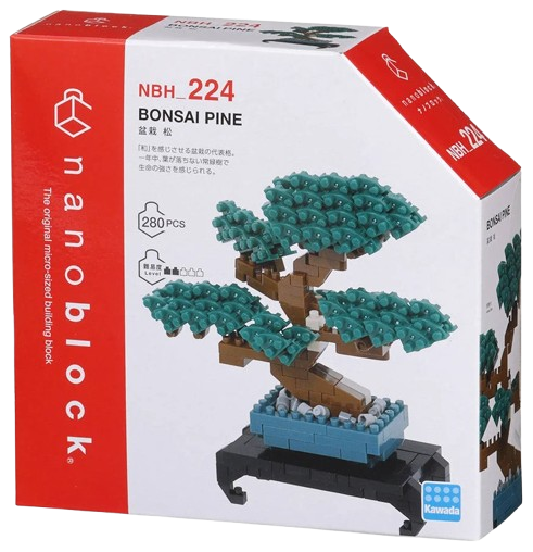 Nanoblock Sight to See Series: Bonsai Pine