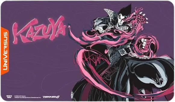 Universus Tekken 8 Playmat Kazuya Mishima