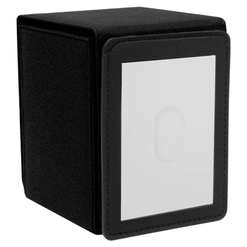 Ultra Pro Patchcraft: Deck Box: Alcove Flip: Black