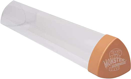 Monster Protectors Playmat Tube: Transparent (Gold)