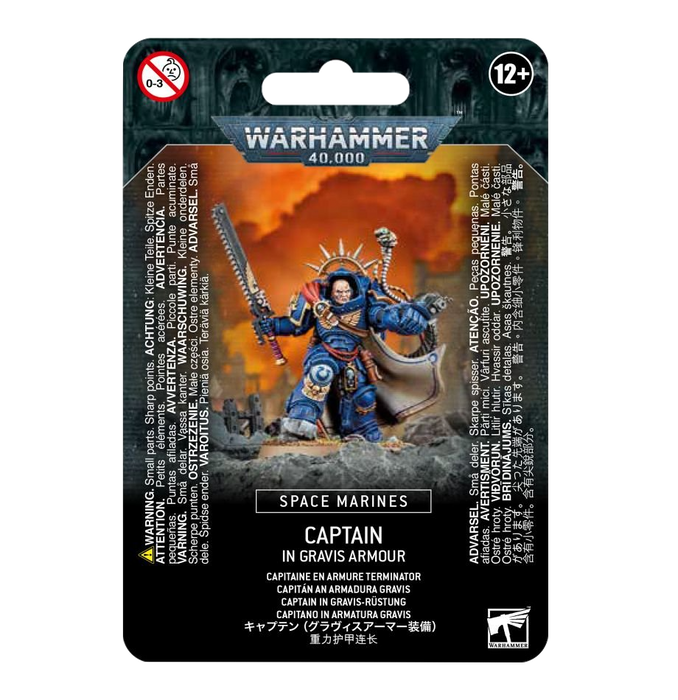Space Marines - Captain in Gravis Armour