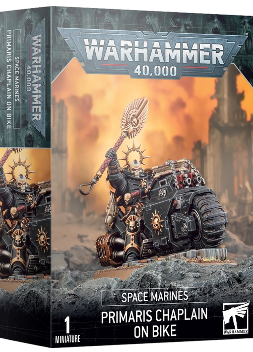 Space Marines: Primaris Chaplain On Bike