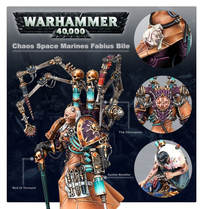 Chaos Space Marines: Fabius Bile