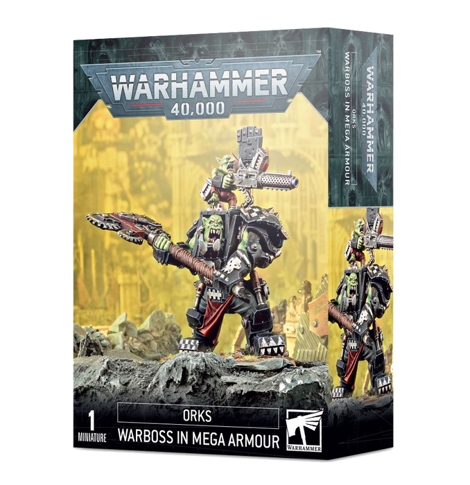 Ork Warboss in Mega Armour