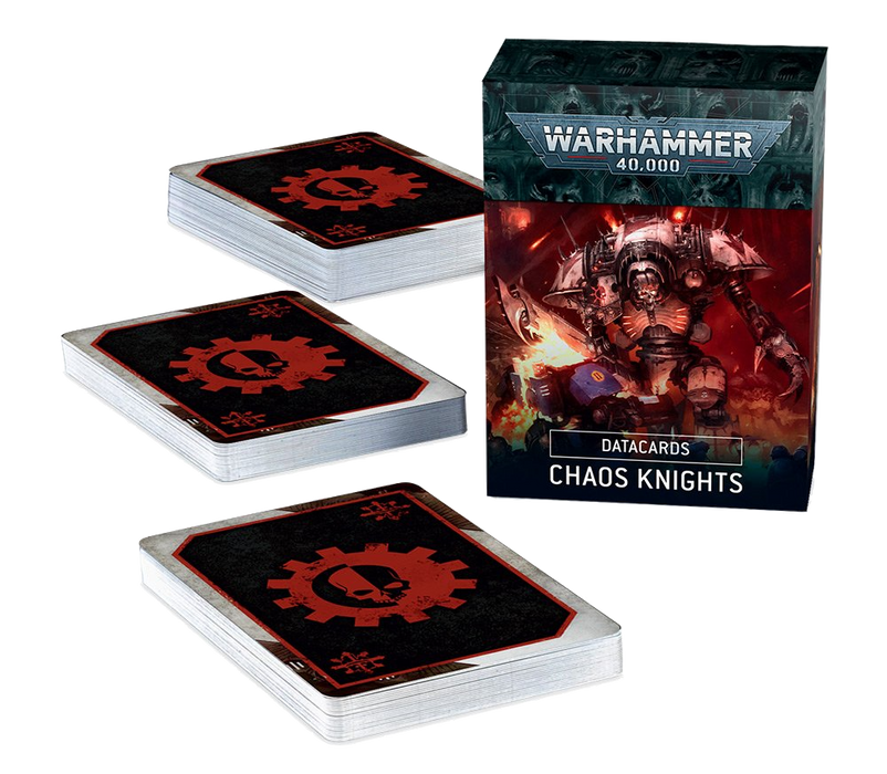 CHAOS KNIGHTS - DATACARDS