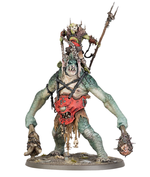 Orruk Warclans: BREAKA-BOSS ON MIREBRUTE TROGGOTH