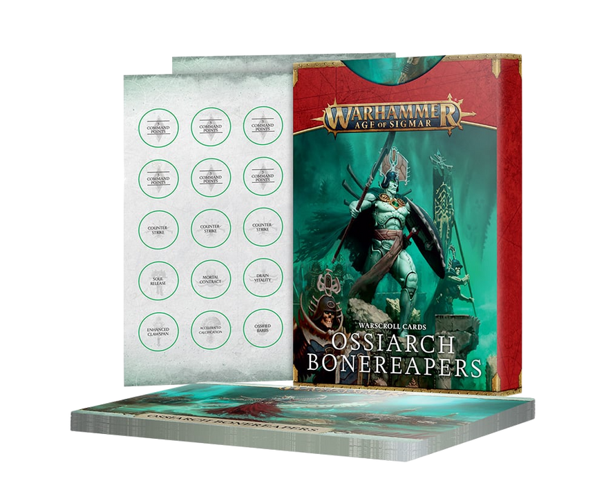Ossiarch Bonereapers - Warscroll Cards