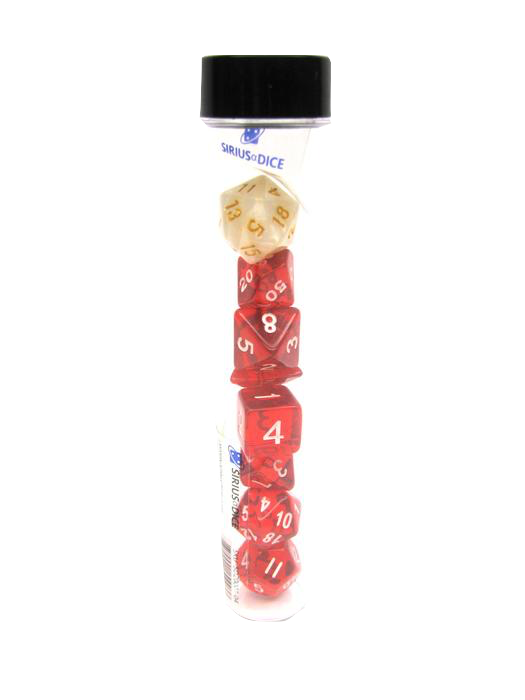 Sirius Dice - Translucent Red